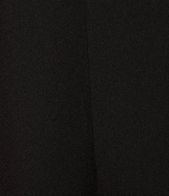 Gianni Bini Isla Jewel Crepe Square Neckline Sleeveless Mini Dress Product Image