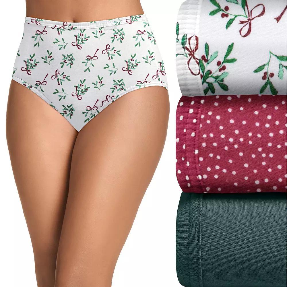 Plus Size Jockey Elance 3-pk. Briefs Panty Set 1486, Womens Product Image