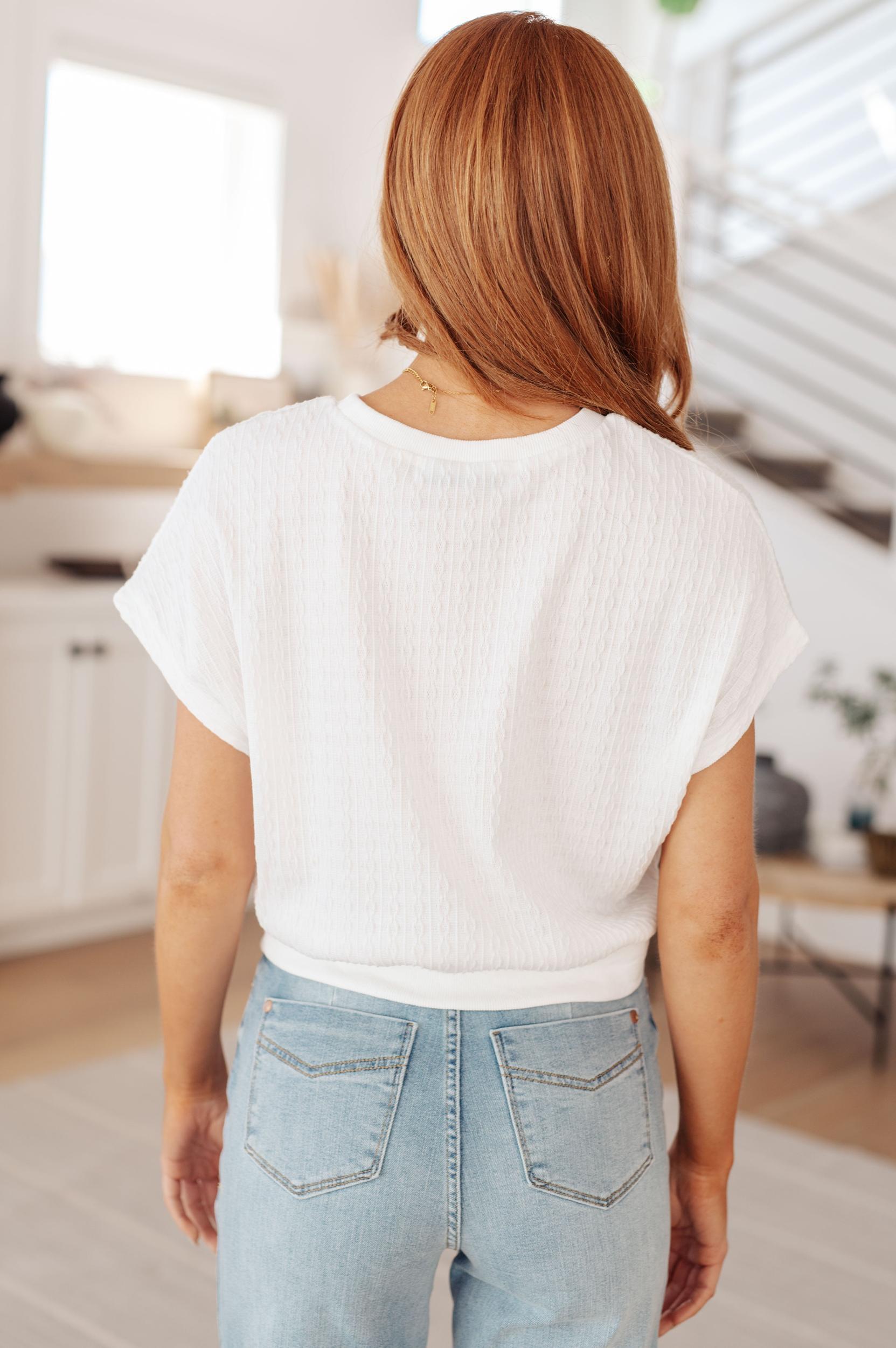 Art Exhibit V-Neck Blouse (Online Exclusive) Product Image