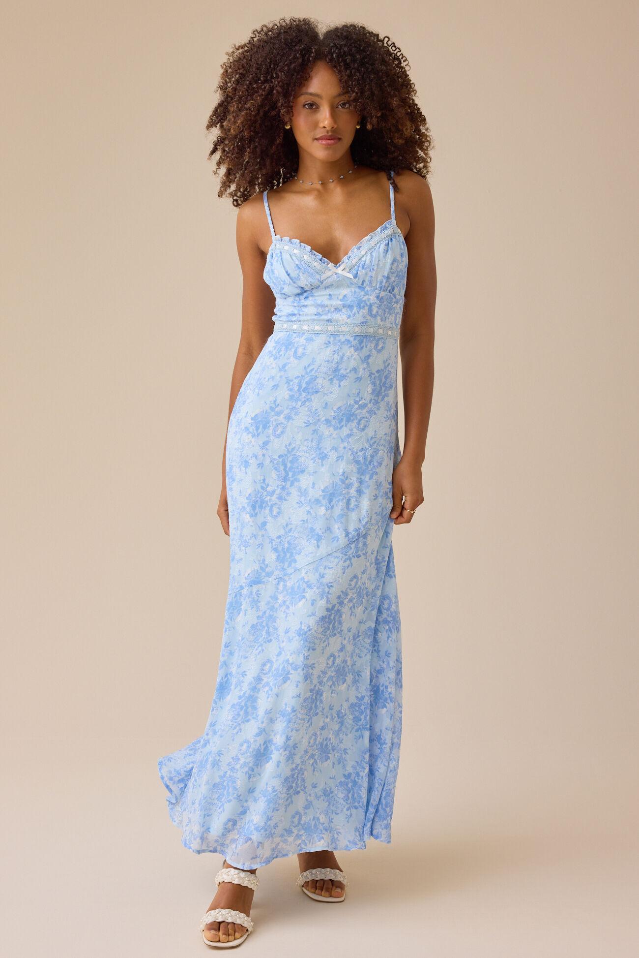Syra Floral Maxi Dress Product Image