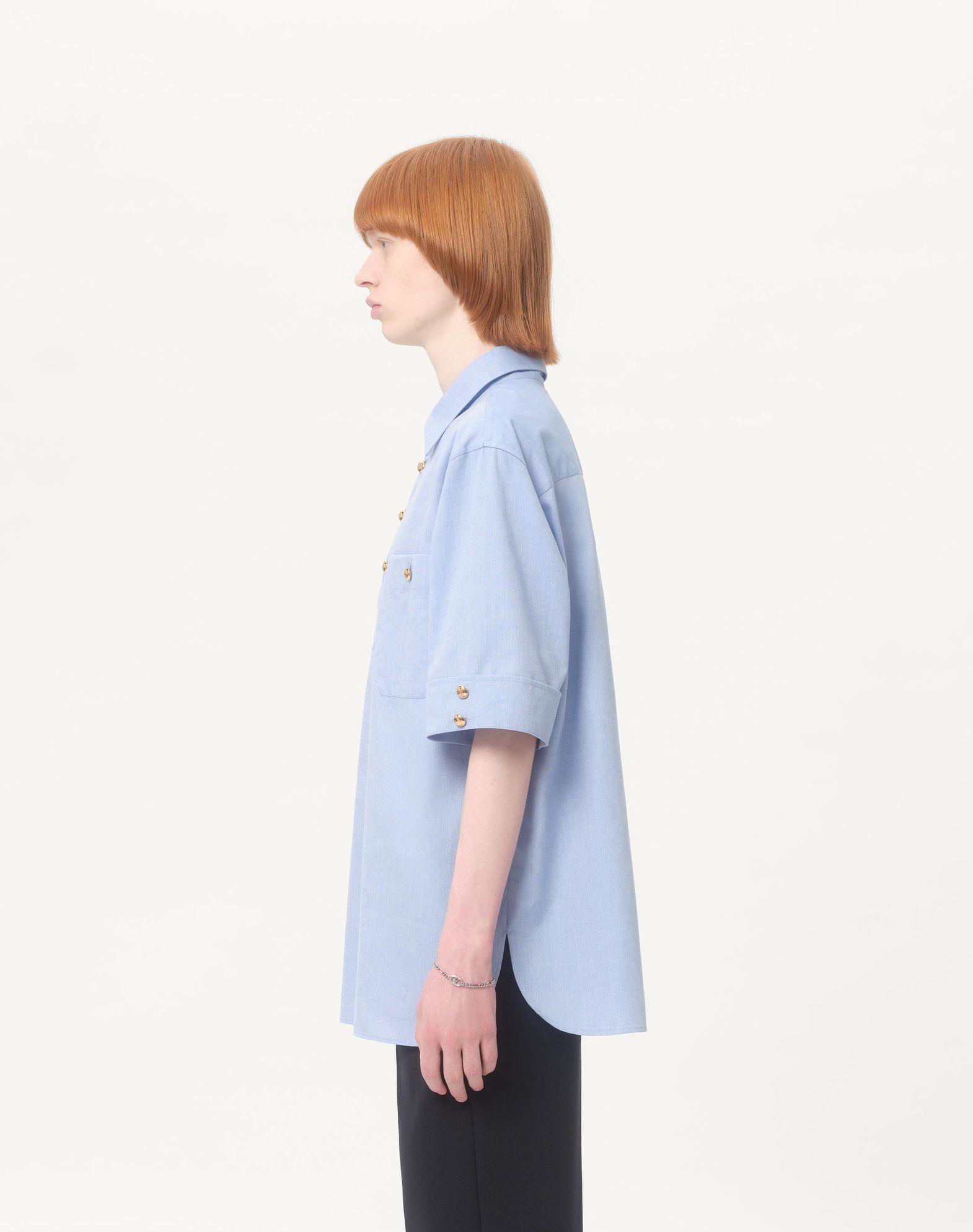 Oxford Cotton Polo Shirt Product Image