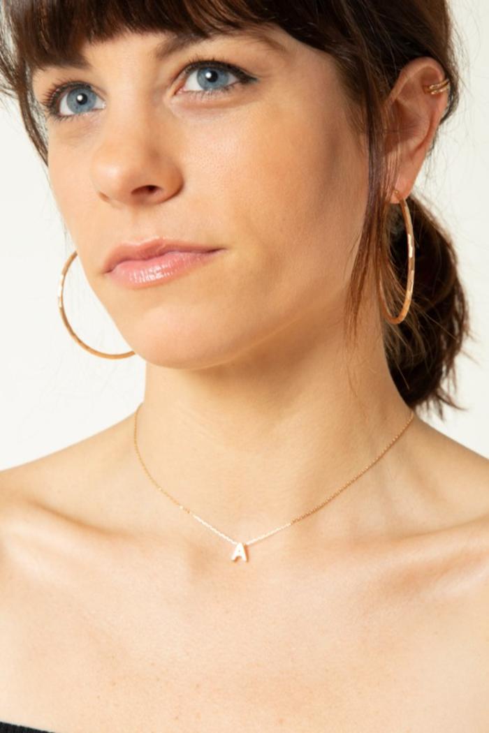 Golden Luxe Hoop Earrings Product Image