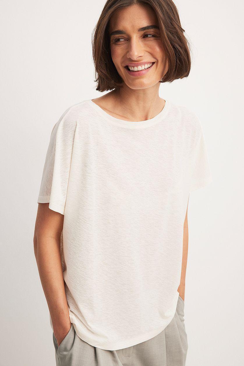 Sheer Kimono Sleeve T-shirt Product Image