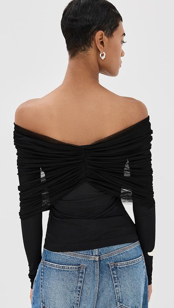 Christopher Esber Sonora Veiled Top | Shopbop Product Image
