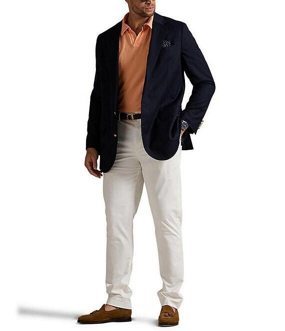 Polo Ralph Lauren Big & Tall Linen-Blend Jersey Short Sleeve Polo Shirt Product Image