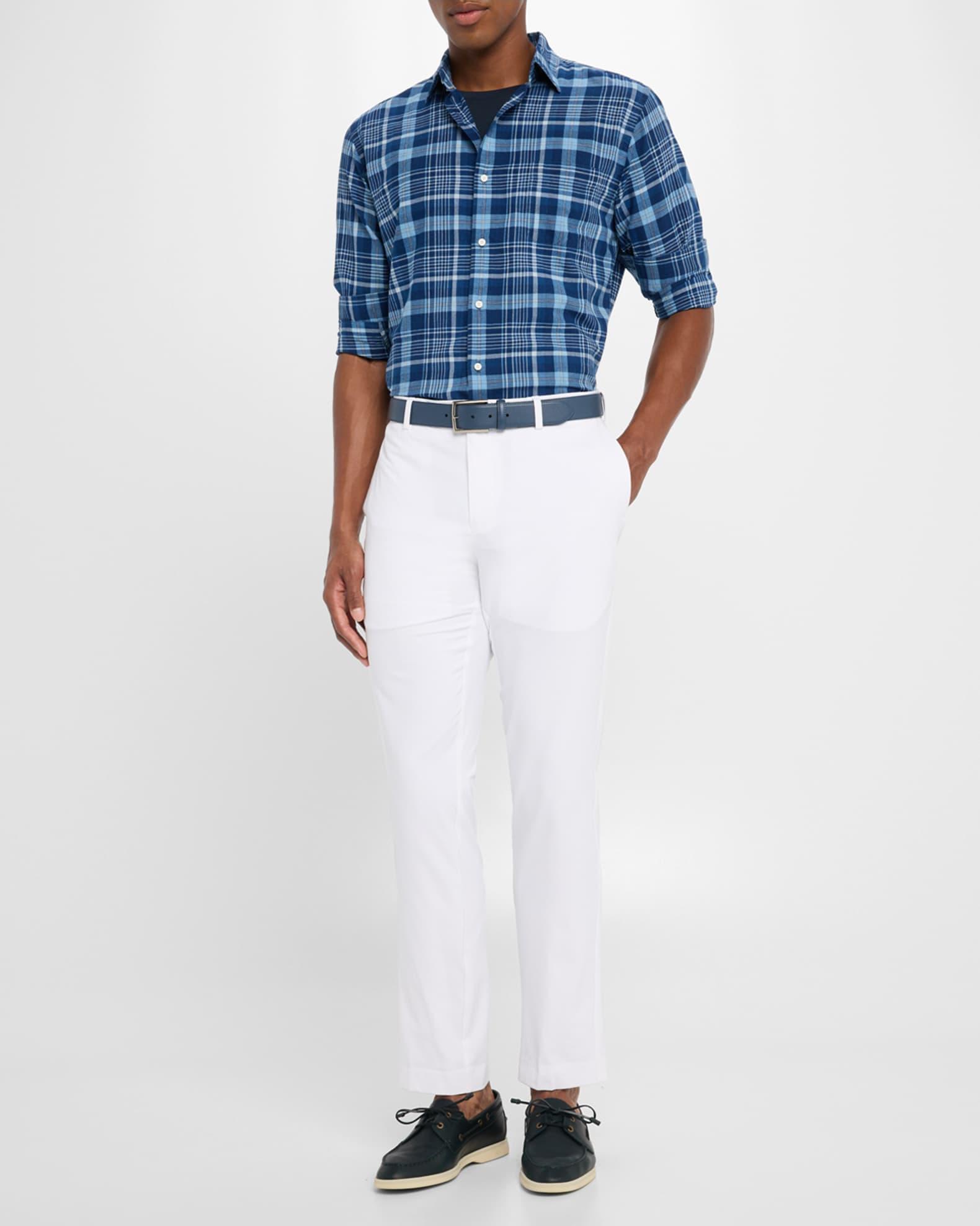Mens Malawi Cotton Plaid Sport Shirt Product Image