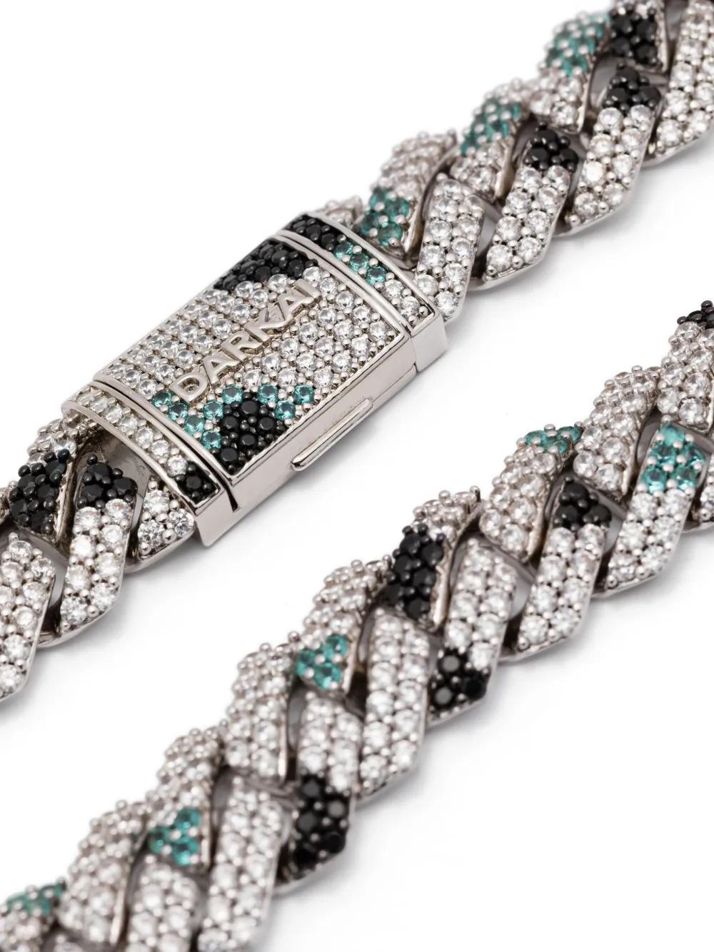 camouflage pavé necklace Product Image