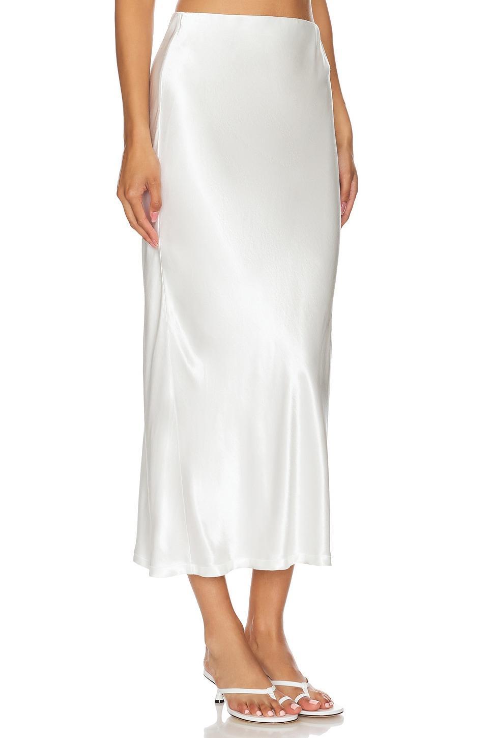 Satin Bias Cut Skirt Enza Costa Product Image