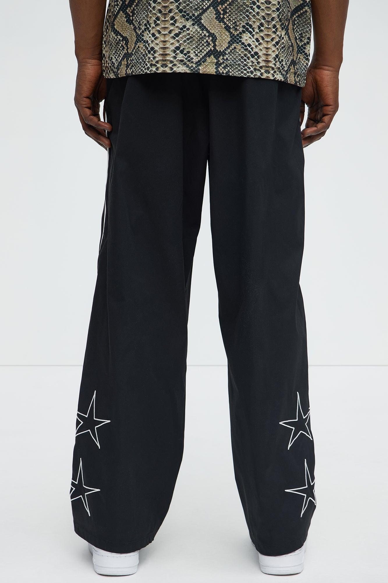 Star Boi Baggy Pants - Black Product Image