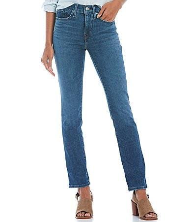 Levis 312 Shaping Slim Leg Midweight Stretch Denim Mid Rise Jeans Product Image