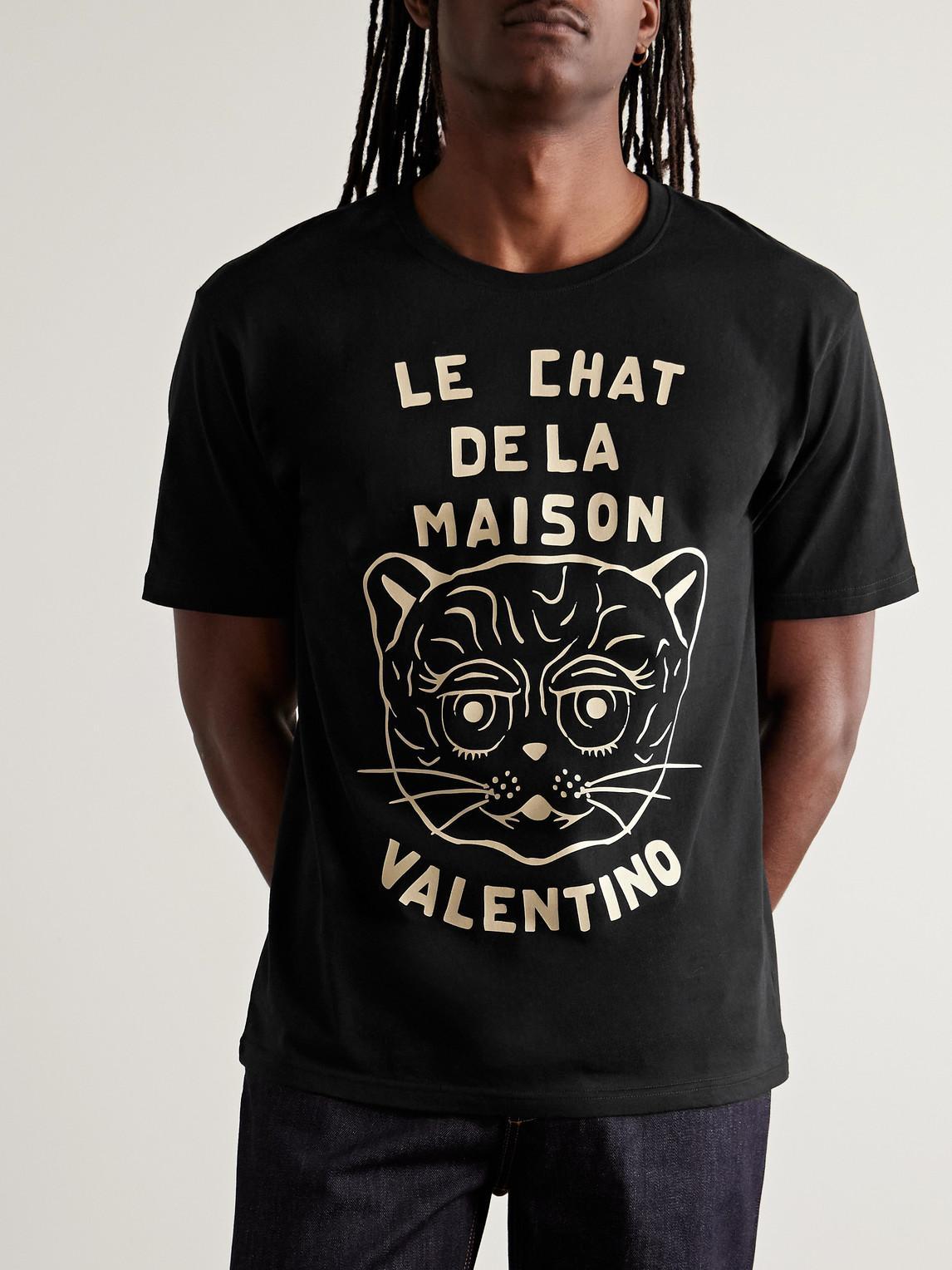 VALENTINO T-shirt Logo In Red Product Image