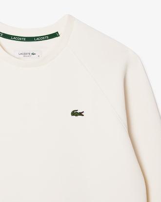 Women's Crew Neck Piqué Sweatshirt Product Image