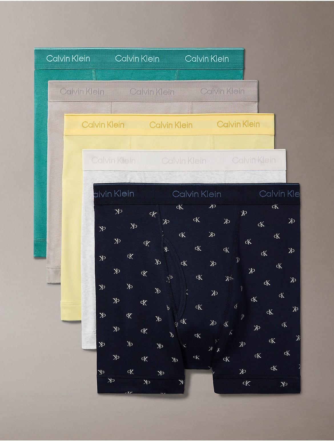 Calvin Klein Men's Cotton Classics 5-Pack Boxer Brief - Multi - L Product Image