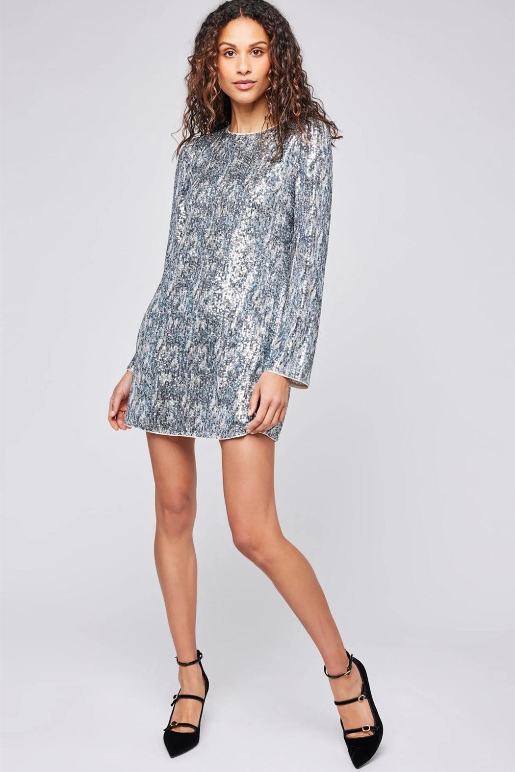 Zadie Sequin Mini Dress Product Image