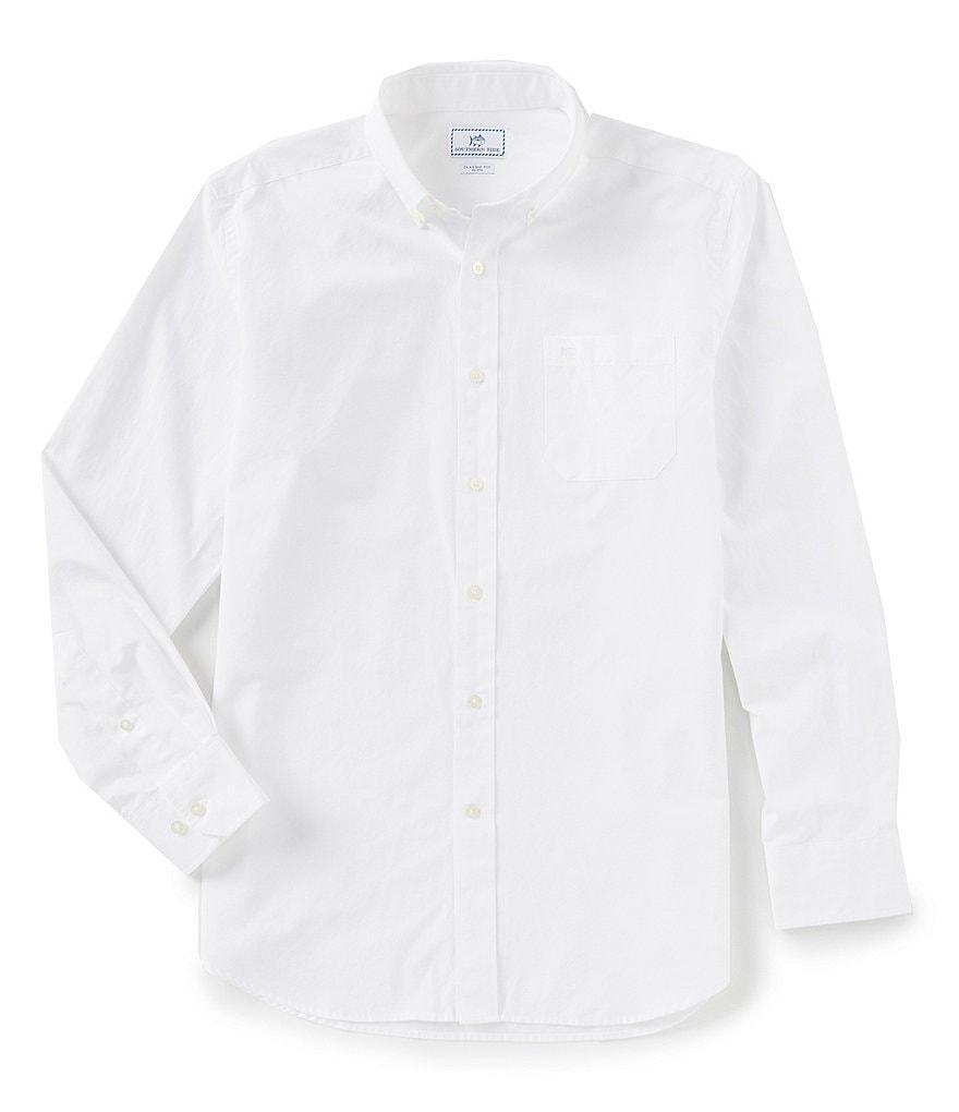 Southern Tide Sullivan Solid Long-Sleeve Woven Shirt Product Image