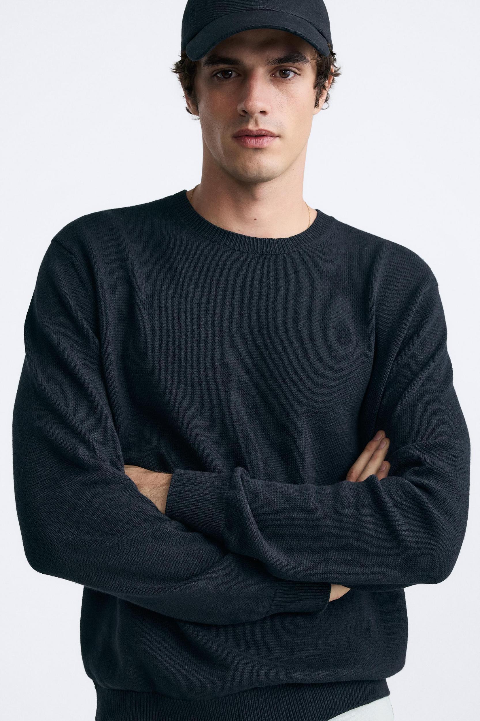 COTTON - LINEN BLEND SWEATER Product Image
