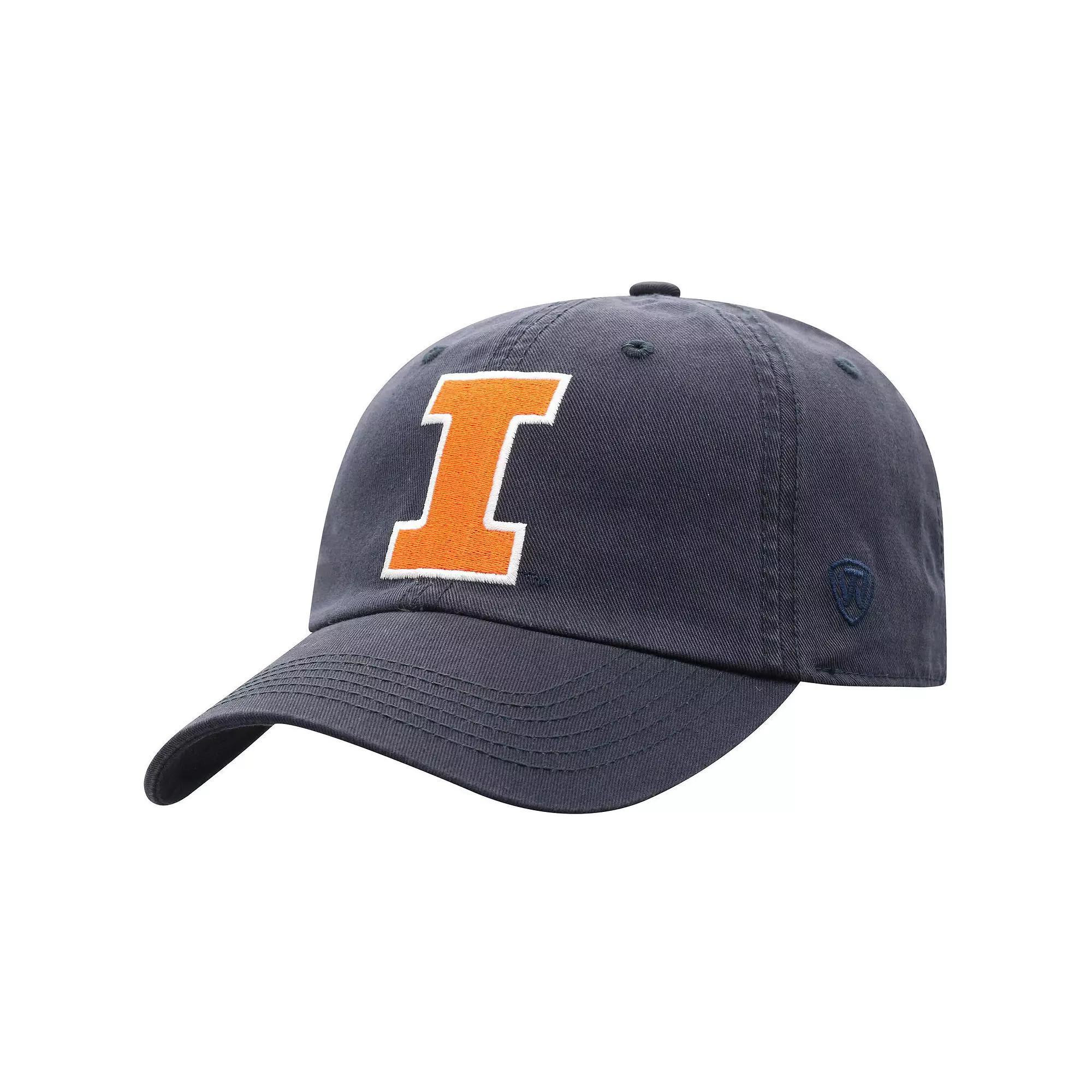Men's Top of the World Navy Illinois Fighting Illini Champ Adjustable Hat, Blue Product Image