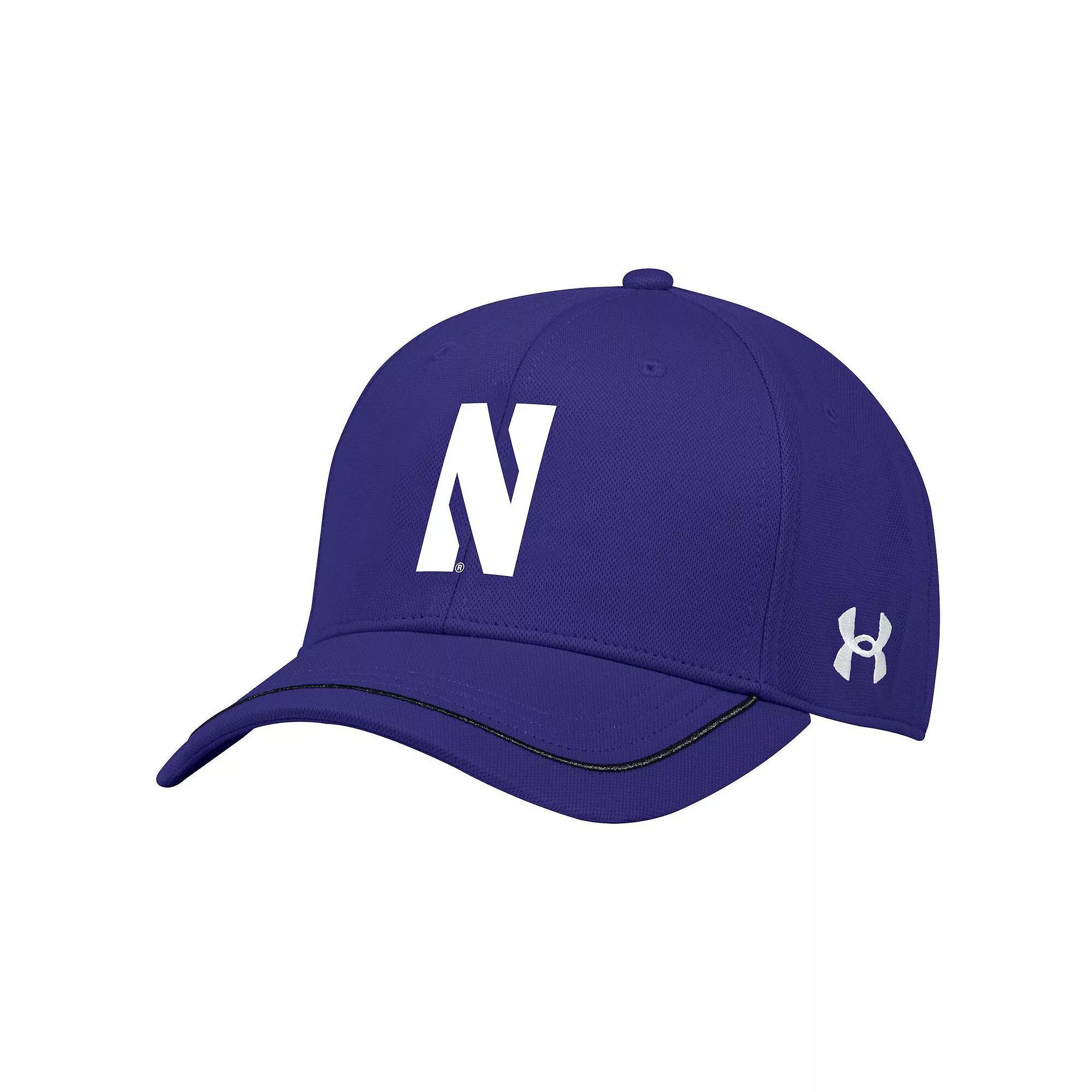 Men's Under Armour Purple Northwestern Wildcats Iso-Chill Blitzing Accent Flex Hat, Size: Small/Medium Product Image