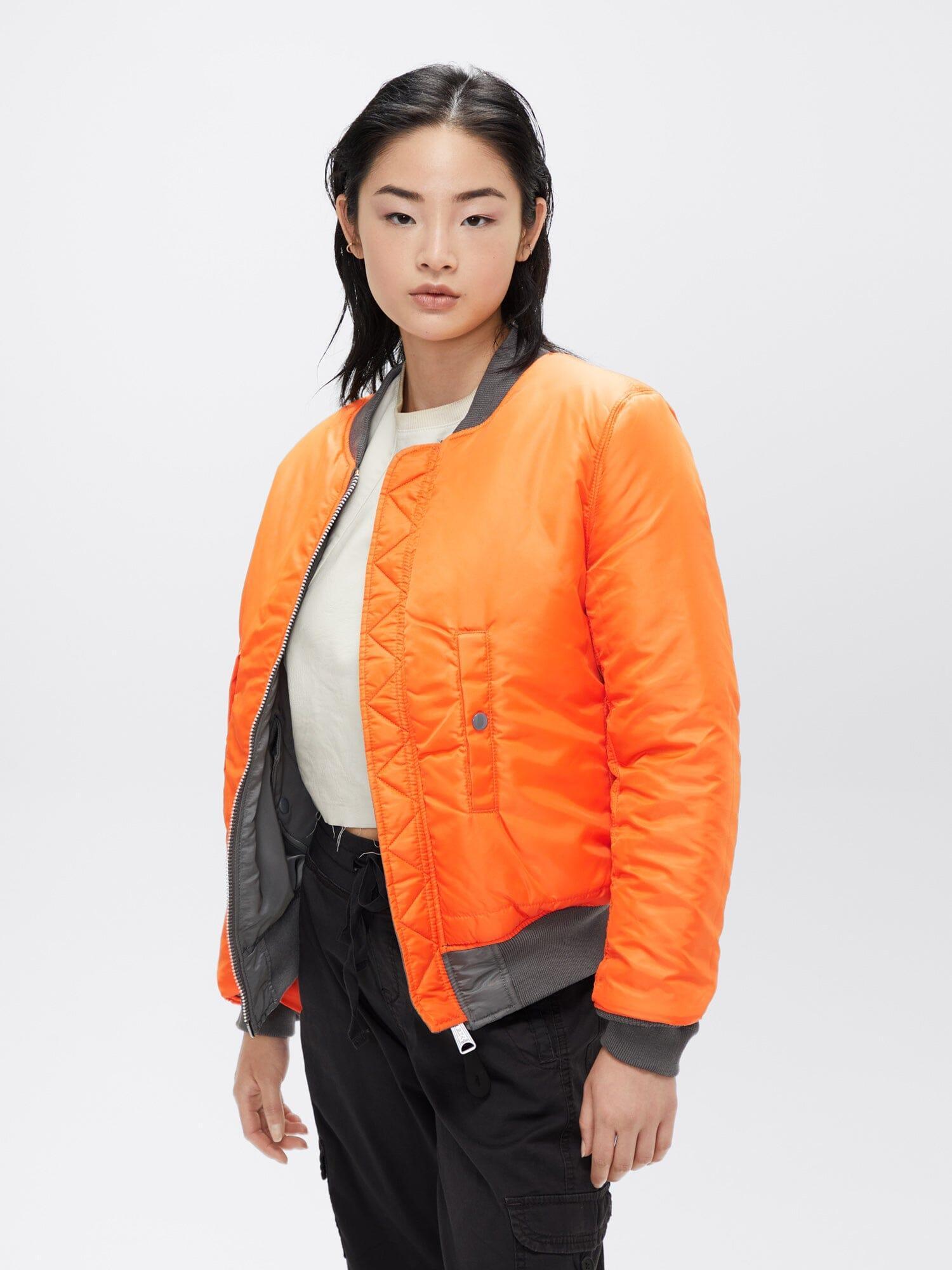 MA-1 BOMBER JACKET W - CHOCOLATE Female Product Image