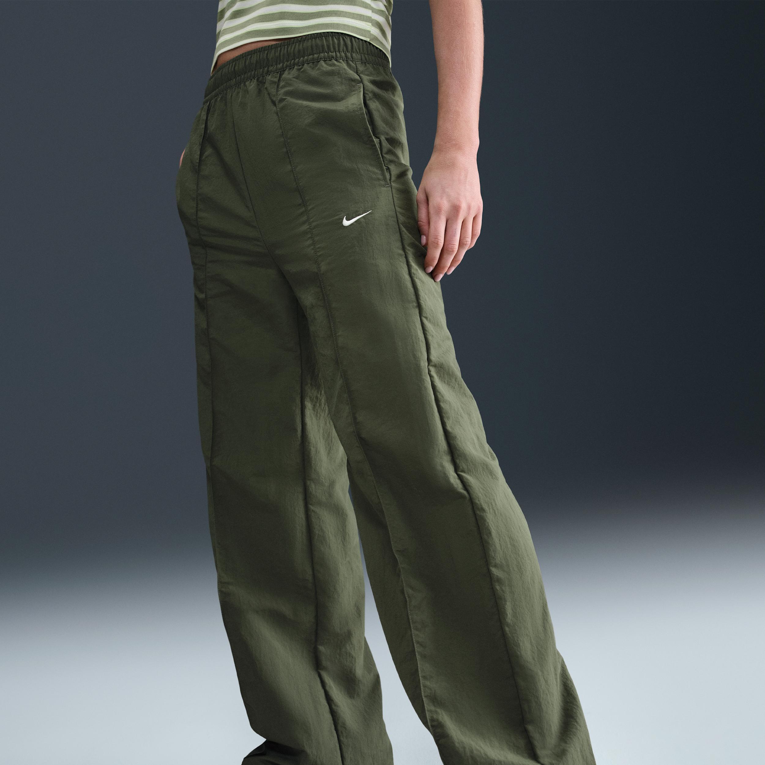 Women's Nike Sportswear Everything Wovens Mid-Rise Open-Hem Pants Product Image