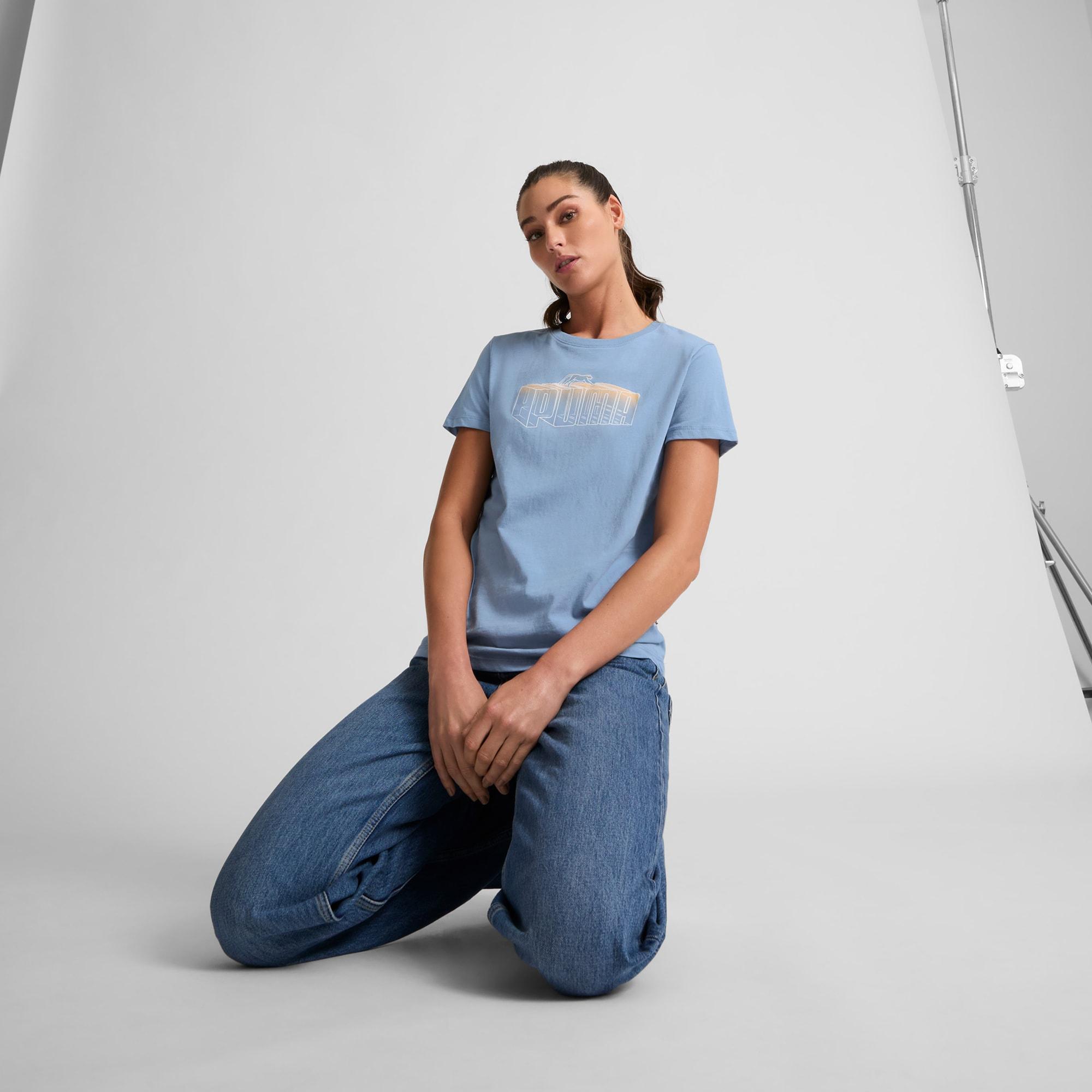 PUMA Novelty Fade Out Womens T-Shirt Product Image