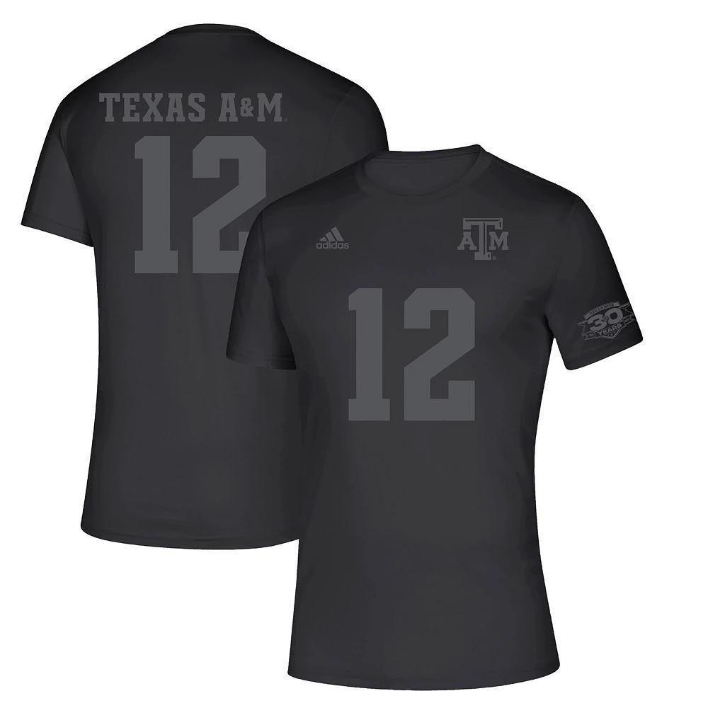 Unisex adidas Black Texas A&M Aggies Soccer 30th Anniversary T-Shirt, Men's, Size: XL Product Image