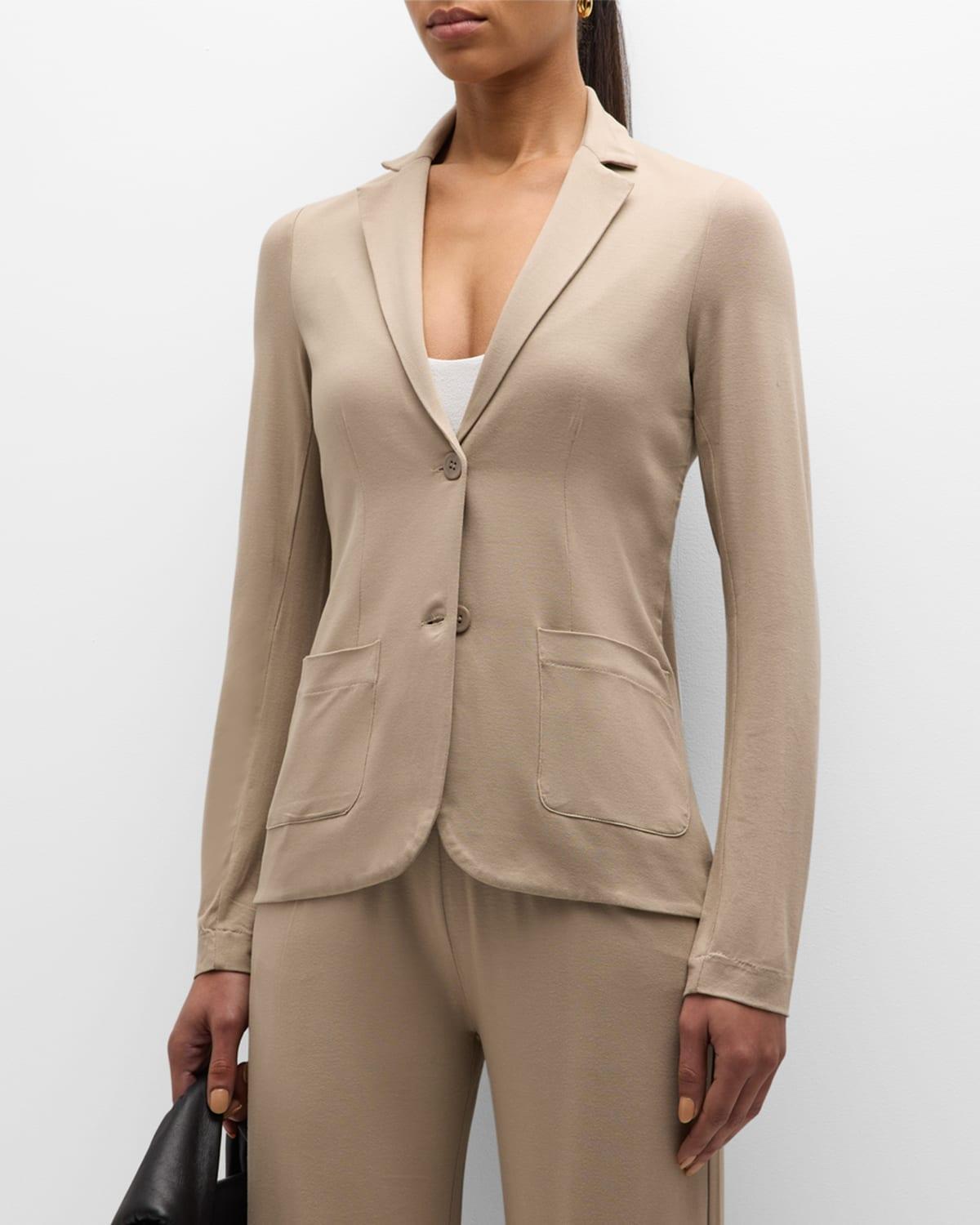 Soft Touch Two-Button Blazer Product Image