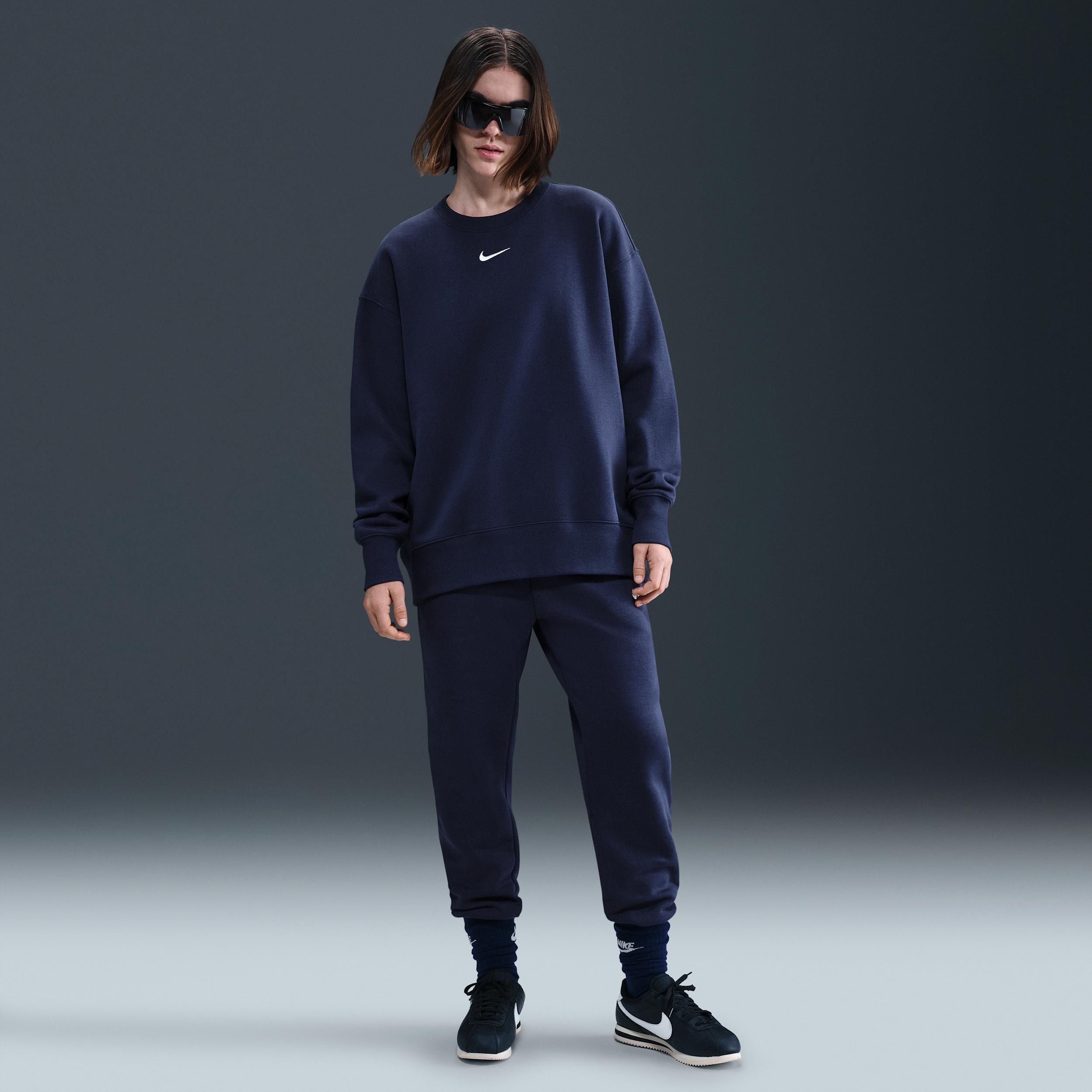 Women's Nike Sportswear Phoenix Fleece Oversized Crew-Neck Sweatshirt Product Image