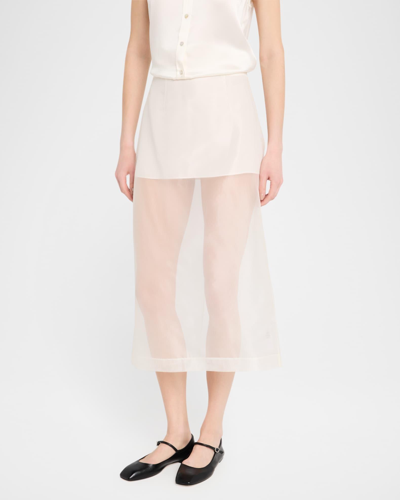 The Silk Organza Skirt  Product Image