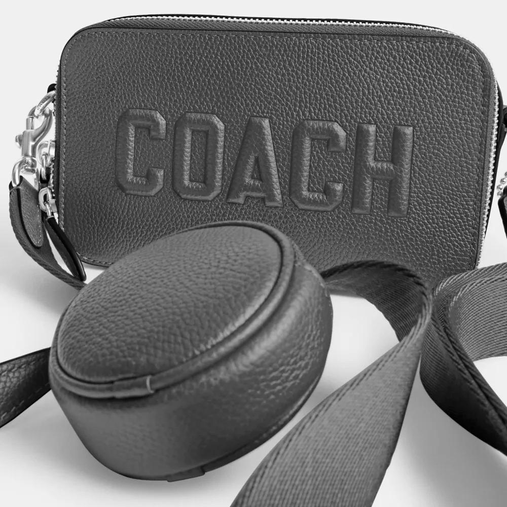 Charter Slim Crossbody Bag With Coach Graphic Product Image