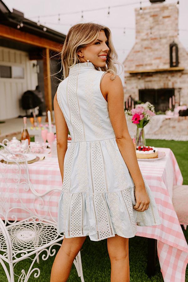 Hamptons Luxury Eyelet Dress Product Image