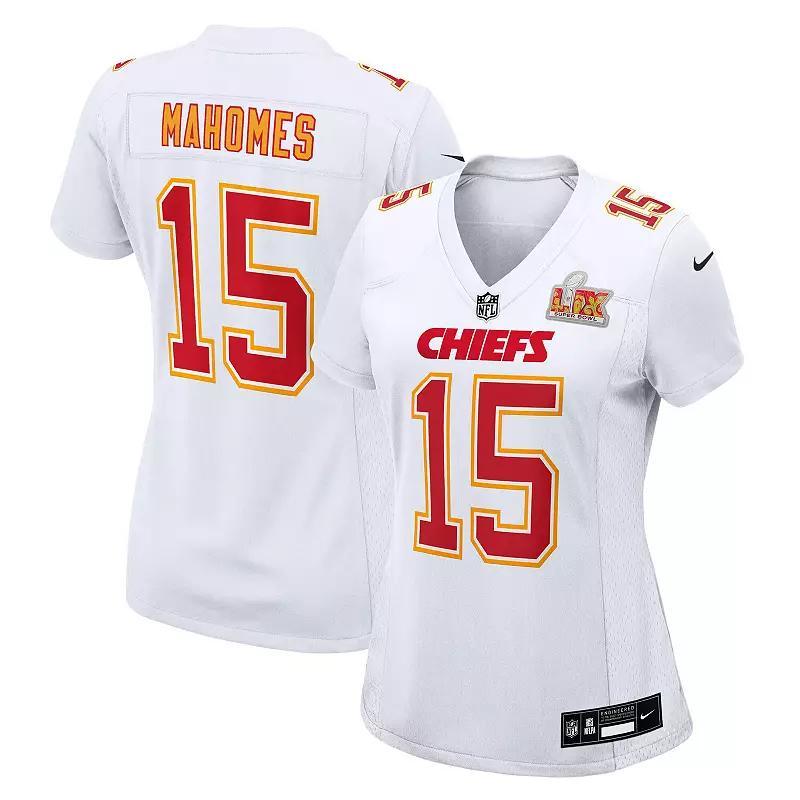 Womens Nike Patrick Mahomes Tundra Kansas City Chiefs Super Bowl LIX Fashion Game Jersey Product Image