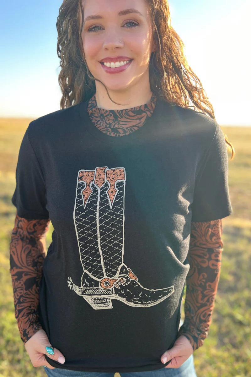 Sterling Kreek Knockin' Boots Tee Product Image