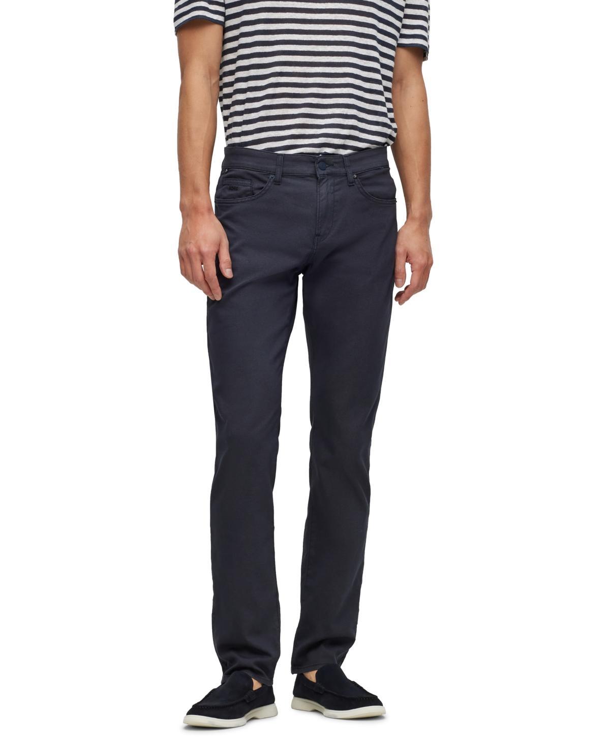 Hugo Boss BOSS Slim Fit Delaware Stretch Denim Jeans Product Image