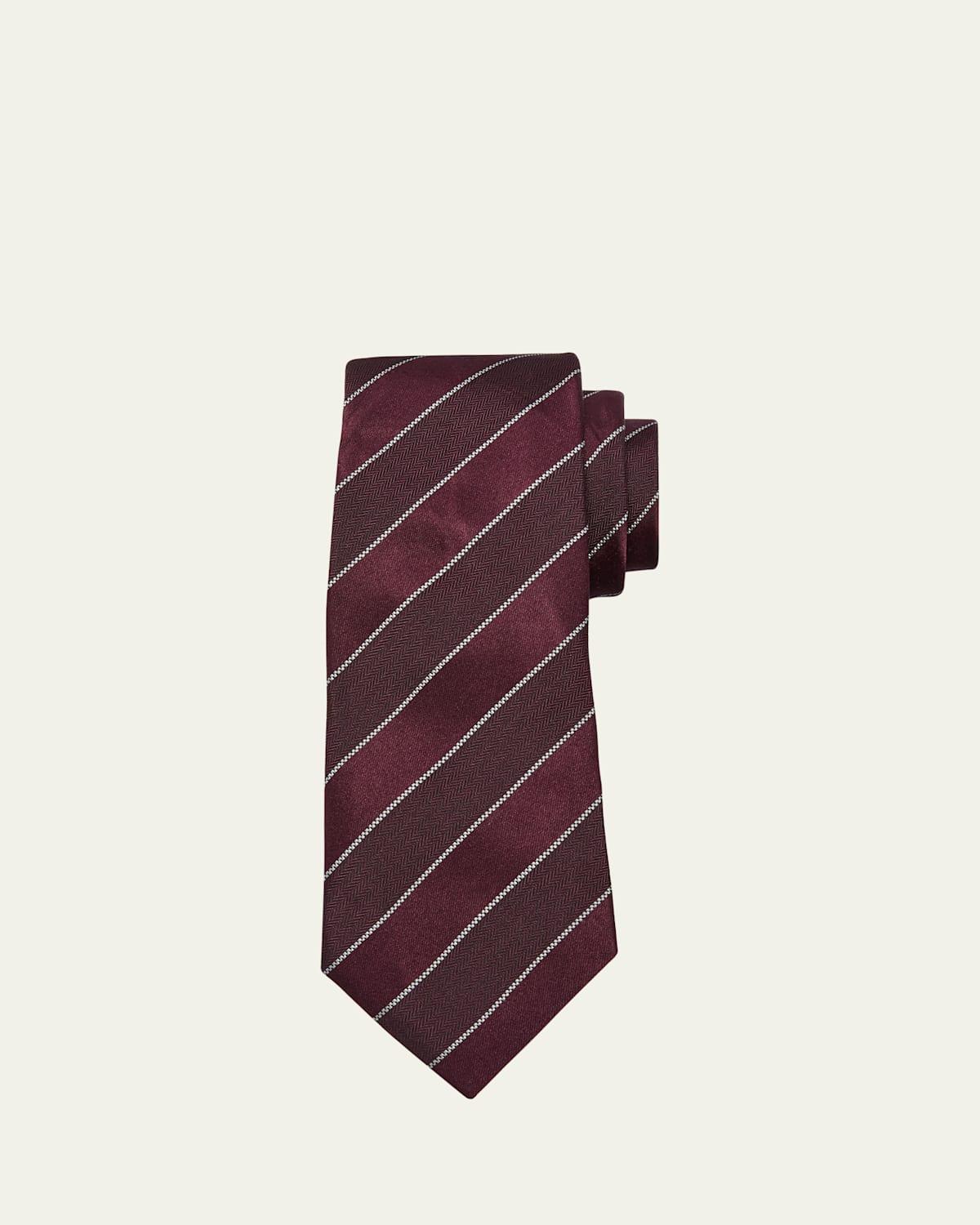 Mens Regimental Stripe Tie Product Image
