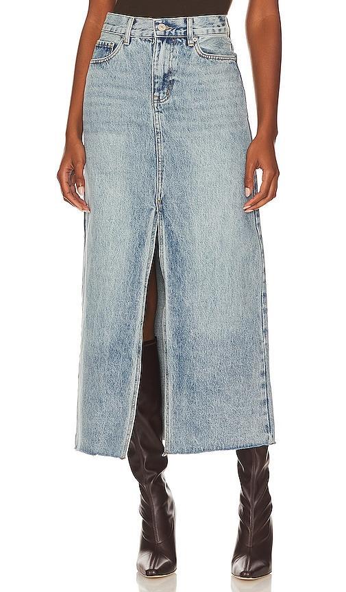 Steve Madden Avani Denim Skirt (Light ) Women's Skirt Product Image