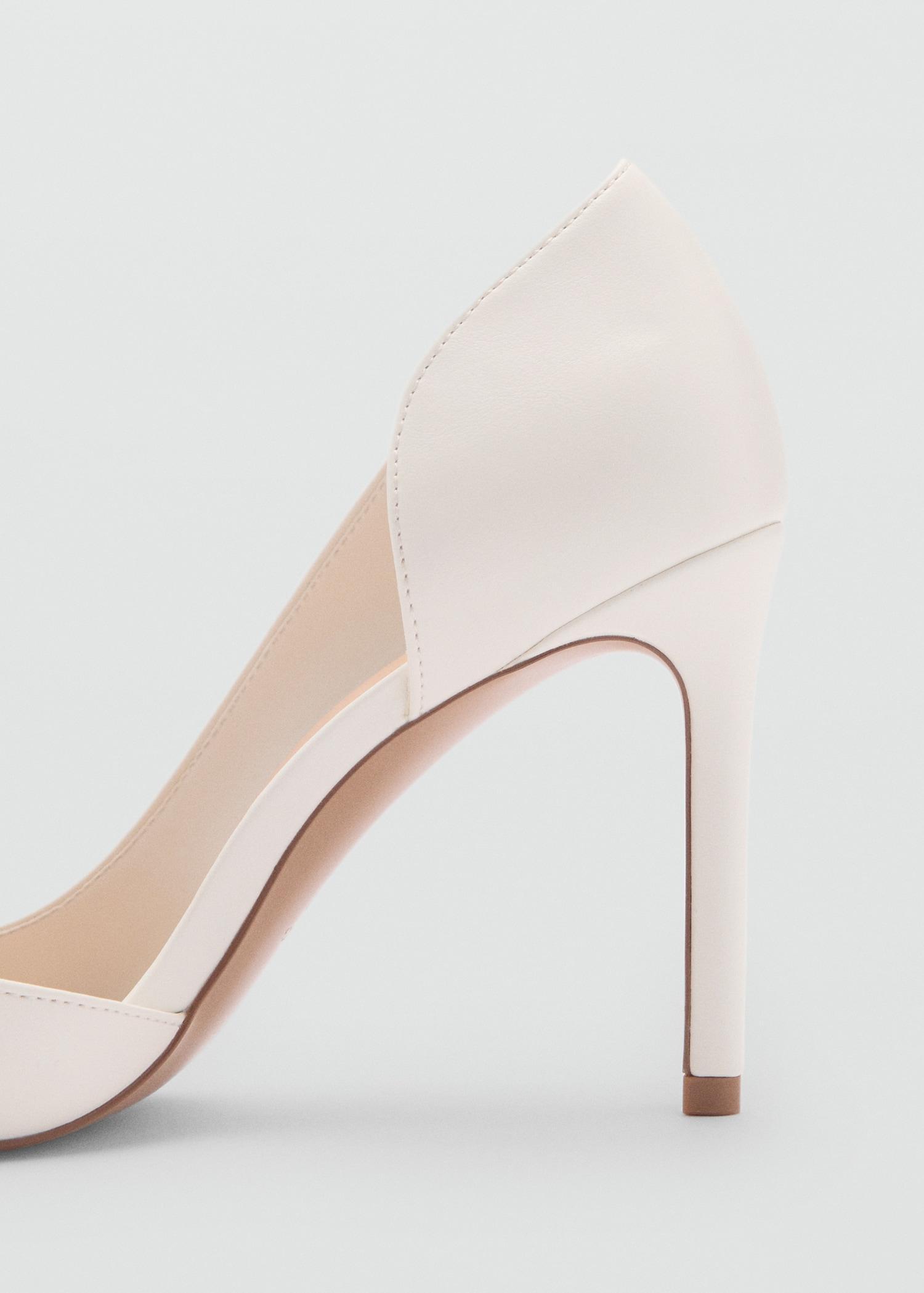 Asymmetrical heeled shoes - Women | MANGO USA Product Image