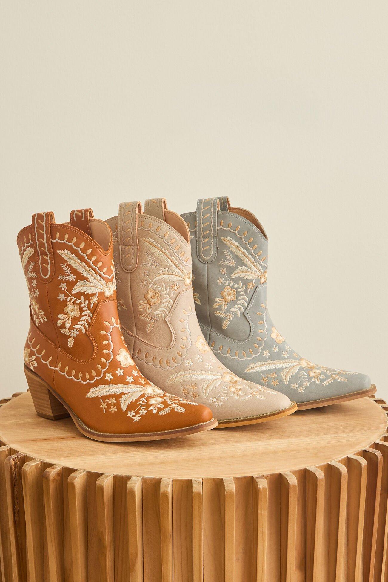 Corral Embroidered Western Booties Product Image
