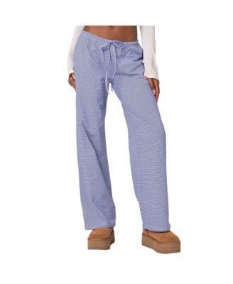 Womens Olivia striped loose fit pants Product Image
