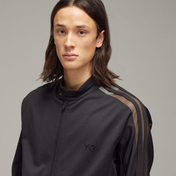 adidas Y-3 3-Stripes Track Top Black 2XL Mens Product Image