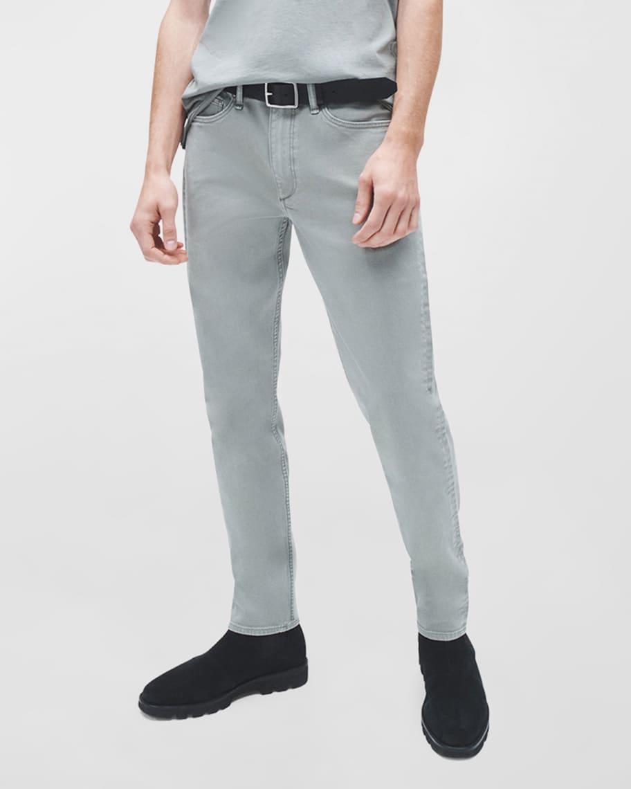rag & bone Fit 2 Aero Stretch Slim Fit Jeans in Dark Mint Product Image
