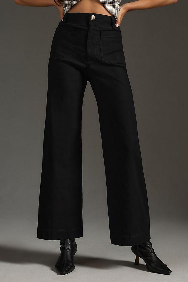 The Colette Full-Length Wide-Leg Pants by Maeve Product Image