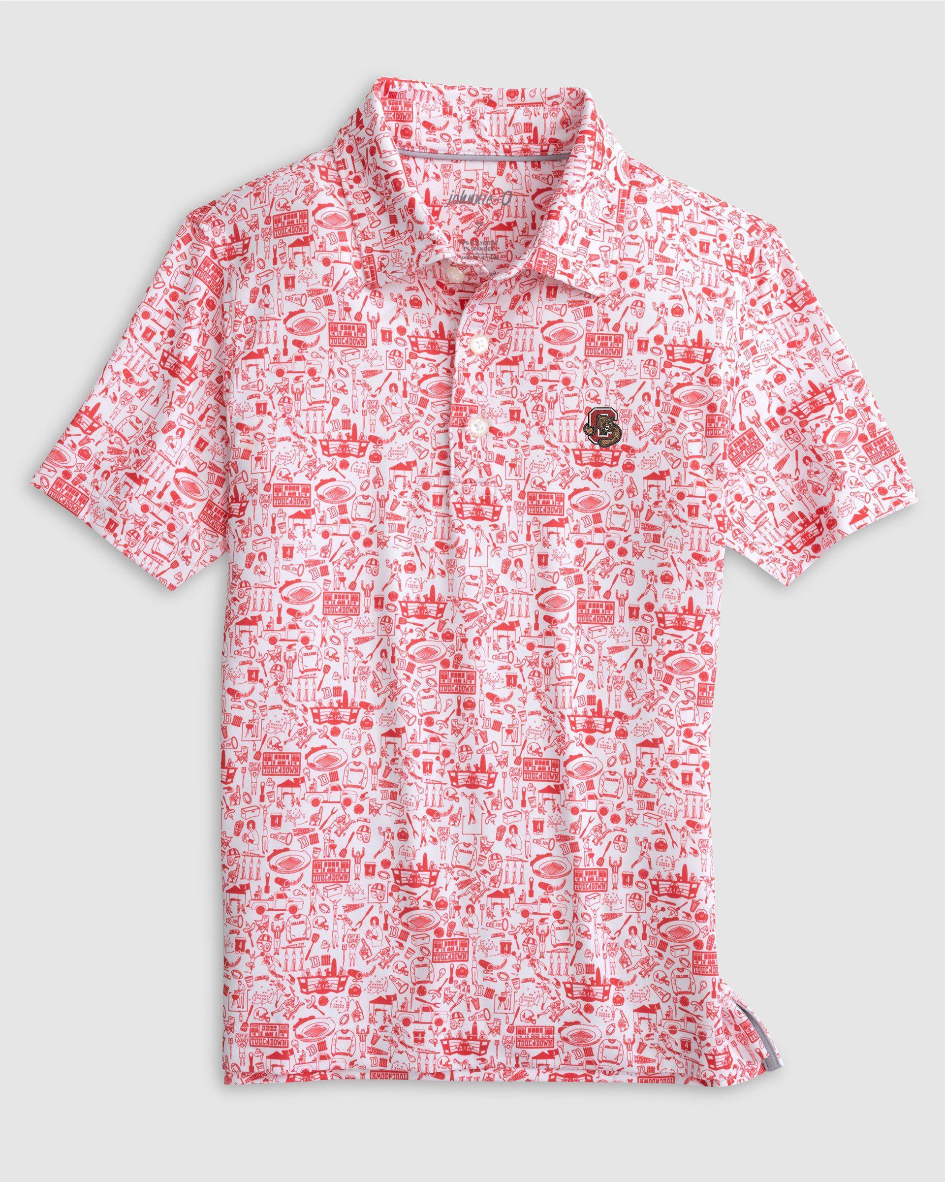 Elon Tailgater 2.0 Jr. Printed Jersey Performance Polo Product Image