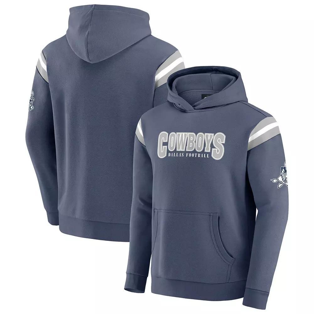 Men's Darius Rucker Collection by Fanatics Navy Dallas Cowboys Throwback Pullover Hoodie, Size: 2XL, Blue Product Image