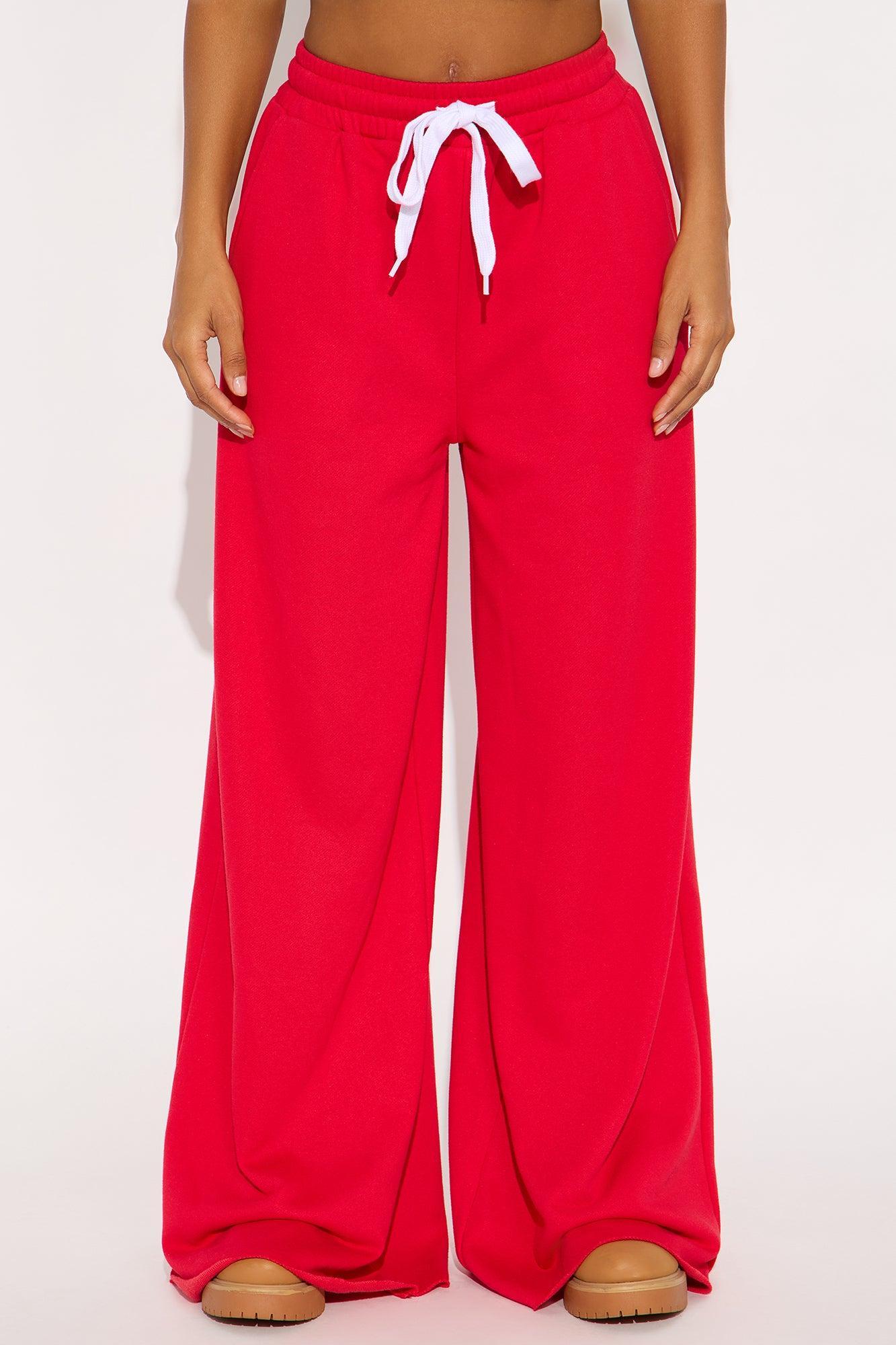 My Turn Again Lounge Pant - Red Product Image