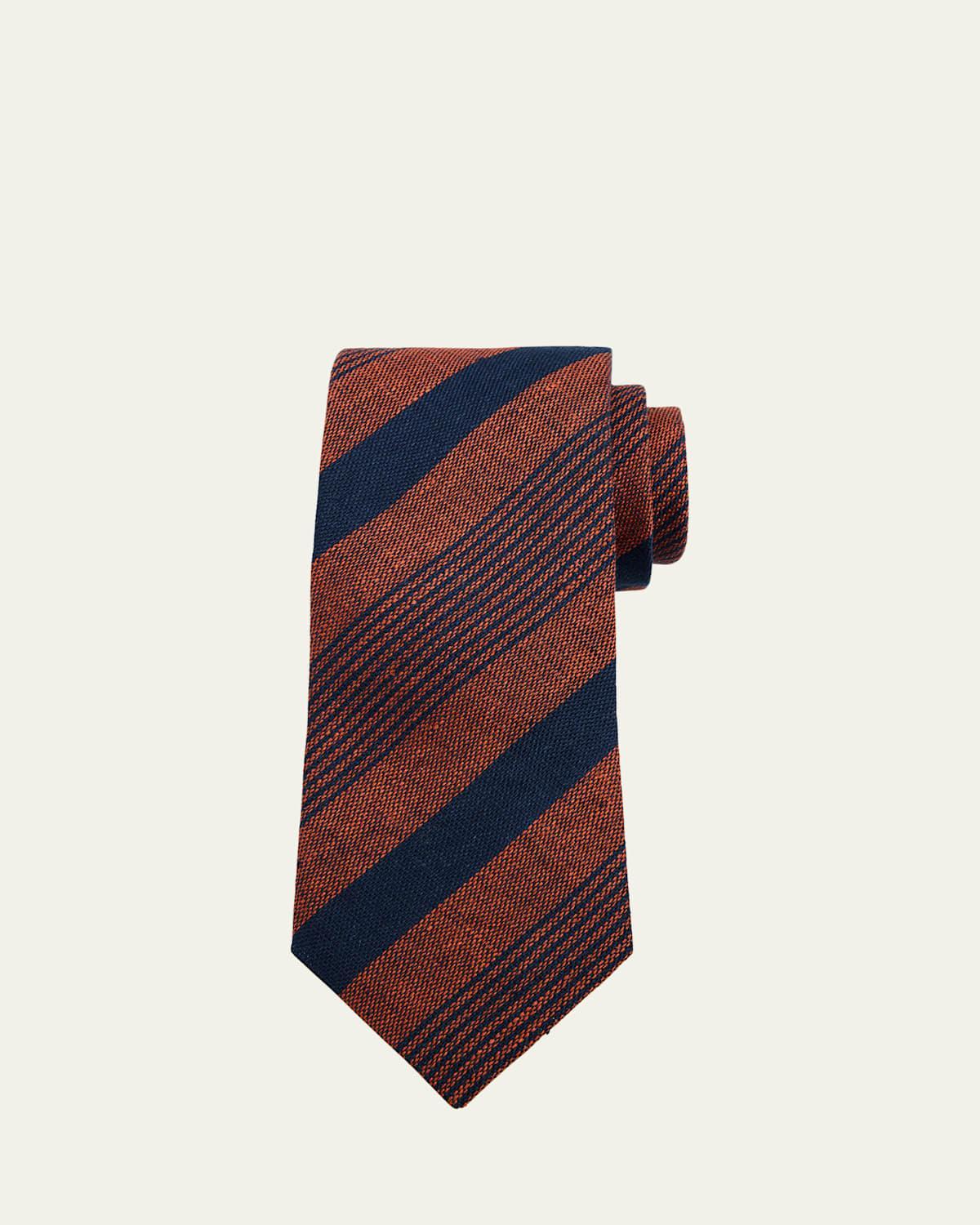Mens Regimental Stripe Tie Product Image