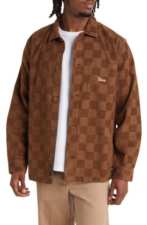 Vans Mens Vans Corduroy Woven - Mens Brown/Brown Product Image