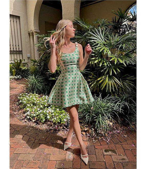 Mestiza New York Gillian Silk Twill Blend Scoop Neck Sleeveless Mini Dress Product Image