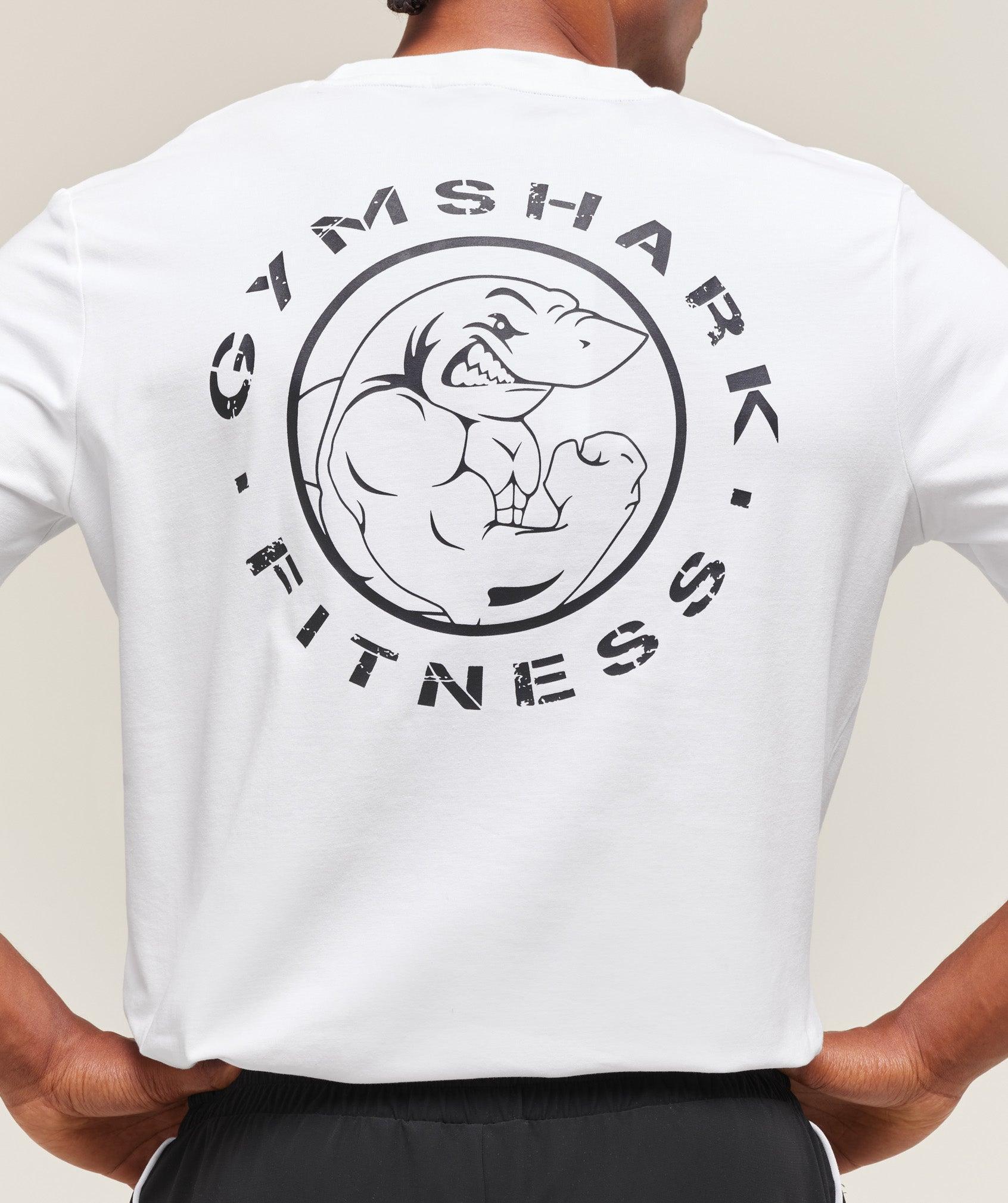 Gymshark Legacy T-Shirt - White Male Product Image