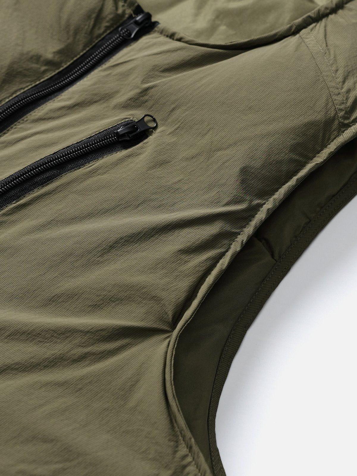 Aelfric Eden Irregular Zip Up Down Vest Product Image
